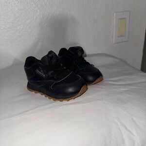 Reebok Kids Black and Brown Sneakers